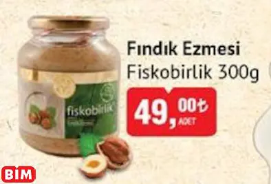 FİSKOBİRLİK FINDIK EZMESİ